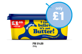 I Can't Believe It's Not Butter - Now Only £1 at Premier