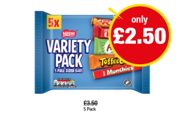 Nestle Variety Pack - Now Only £2.50 at Premier