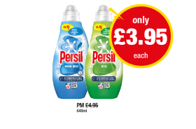 Persil Non Bio, Bio - Now Only £3.95 at Premier