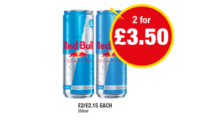 Red Bull Sugarfree - Any 2 for £3.50 at Premier