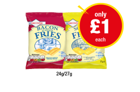 Smiths Fries Bacon, Scampi - Now Only £1 at Premier