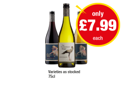 The Secretary Bird Reserve Merlot, Chenin Blanc, Sauvignon Blanc - Now Only £7.99 at Premier