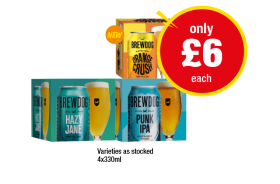 Brewdog Orange Crush, Hazy Jane, Punk IPA - Now Only £6 at Premier