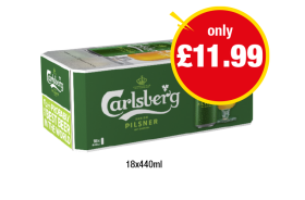 Carlsberg Pilsner - Now Only £11.99 at Premier
