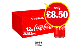 Coca Cola - Now Only £8.50 at Premier