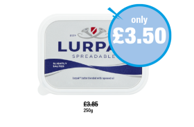 Lurpak Spreadable - Now Only £3.50 at Premier