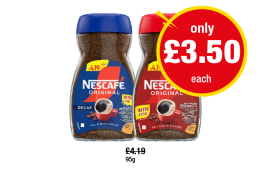 Nescafe, Decaf - Now Only £3.50 at Premier