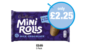 Cadbury Mini Rolls - Now Only £2.25 at Premier