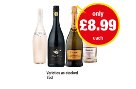 Fleurs De Prairie, Mad Fish, Canti Prosecco, Rosé - Now Only £8.99 at Premier
