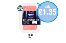 Malcolm Allan Breakfast Lorne - Now Only £1.35 at Premier