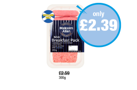 Malcolm Allan Breakfast Pack - Now Only £2.39 at Premier