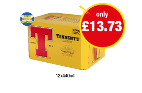 Tennents - Now Only £13.73 at Premier