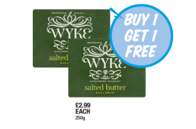 Wyke Farms Salted Butter - Now Only Buy 1 Get 1 FREE at Premier