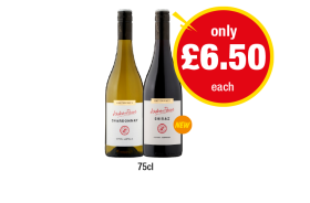 Andrew Price Chardonnay, Shiraz - Now Only £6.50 at Premier