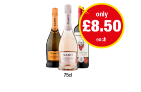 Canti Prosecco, Rose, Bandana Roja - Now Only £8.50 at Premier