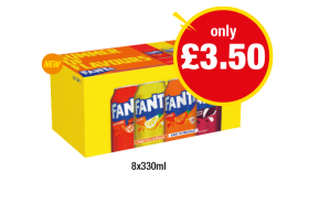 Fanta Variety Pack - Now Only £3.50 at Premier
