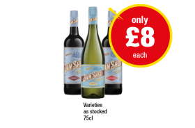 Jam Shed Shiraz, Chardonnay, Tempranillo - Now Only £8 at Premier