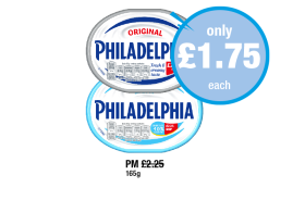 Philadelphia, Light - Now Only £1.75 at Premier