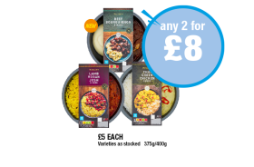 Pro Cuisine Beef Bourguignon, Lamb Rogan Josh, Thai Green Chicken - Any 2 for £8 at Premier