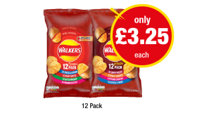 Walkers Variety Classic, Meaty - Now Only £3.25 at Premier