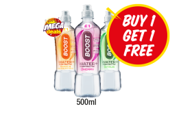Boost Water Mango & Passion Fruit, Cherry, Citrus - Buy 1 Get 1 FREE at Premier-stores
