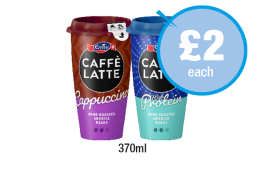 Emmi Caffe Latte Cappuccino, High Protein - Now Only £2 at Premier-stores