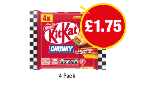 KitKat Chunky Caramel Flavour - Now Only £1.75 at Premier-stores
