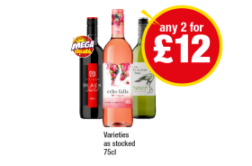 McGuigan Black Label, Echo Falls, The Secretary Bird - Any 2 for £12 at Premier-stores