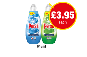 Persil Non Bio, Bio - Now Only £3.95 at Premier-stores