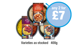 Pro Cuisine Creamy Chicken & Ham Bake, Lamb Rogan Josh, Beef Bourguignon - Any 2 for £7 at Premier-stores