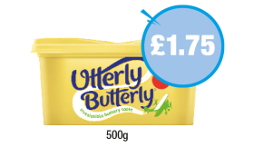 Utterly Butterly - Now Only £1.75 at Premier-stores