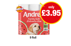 Andrex Family Soft Watermelon Wow - Now Only £.95 at Premier