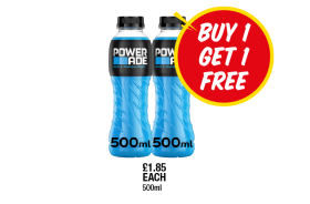 Power Ade - Now Only Buy 1 Get 1 FREE at Premier