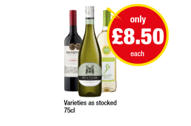Trivento Malbec, Mud House, Barefoot Sauvignon Blanc - Now Only £8.50 at Premier