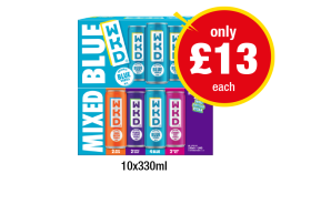 WKD Blue, Variety Pack - Now Only £13 at Premier