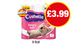 Cushelle Simply Soft - Now Only £3.99 at Premier