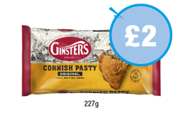Ginsters Cornish Pasty - Now Only £2 at Premier