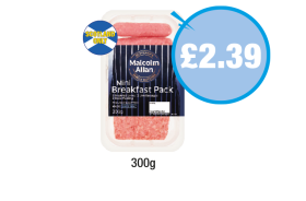 Malcolm Allan Mini Breakfast Pack - Now Only £2.39 at Premier