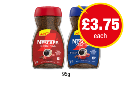 Nescafe, Decaf - Now Only £3.75 at Premier