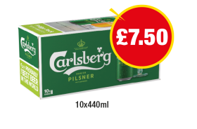 Carlsberg - Now Only £7.50 at Premier