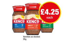 Kenco Rich, Smooth, Decaf - Now Only £4.25 at Premier