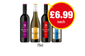 McGuigan Black Label Shiraz, Chardonnay, Red, Sauvignon Blanc - Now Only £6.99 at Premier