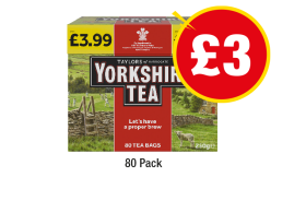 Yorkshire Tea - Now Only £3 at Premier