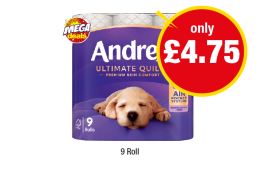 Andrex Ultimate Quilts - Now Only £4.75 at Premier