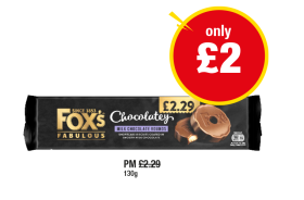 Fox's Chocolatey Rounds - Now Only £2 at Premier