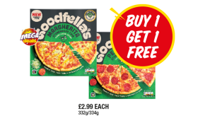 Goodfella's Margherita, Pepperoni - Now Only Buy 1 Get 1 FREE at Premier