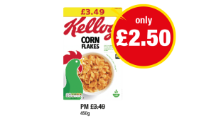 Kellogg's Corn Flakes - Now Only £2.50 at Premier