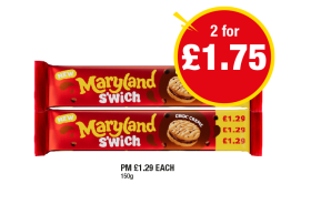 Maryland S'wich - Any 2 for £1.75 at Premier