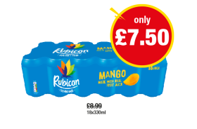 Rubicon Mango - Now Only £7.50 at Premier