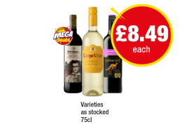 19 Crimes Red Wine, Campo Viejo, Yellow Tail - Now Only £8.49 at Premier